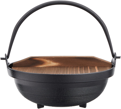 Endo Shoji Tkg Yamato 18cm Aluminum Pot with Lid for One Person Cooking-Kiichin - The #1 Place for Japanese Goods in Your Hand!