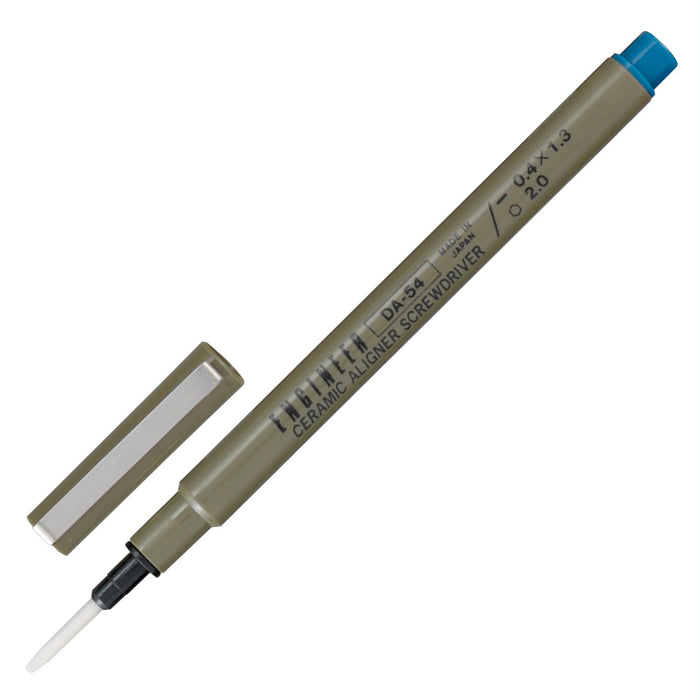 Engineer Brand Ceramic Adjustment Driver 0.4 x 1.3mm Size DA-54 Model