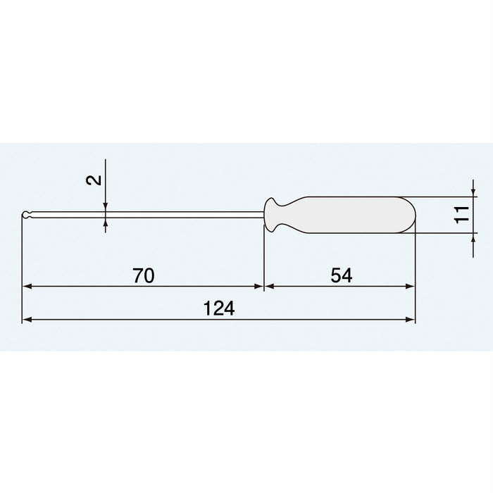 Engineer 2.0mm DB-20 Ball Driver - Double-Sided Engineering Product-Kiichin - The #1 Place for Japanese Goods in Your Hand!