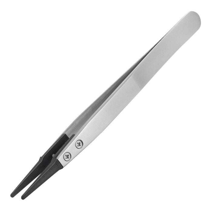 Engineer 126mm Round Type Anti-Static ESD Tweezers - Model PTZ-42