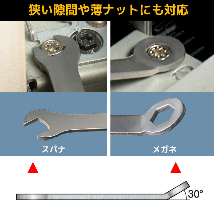 工程師迷你扳手 TS-46 - 工程師設計的緊湊型 6.5 x 6.0mm 工具