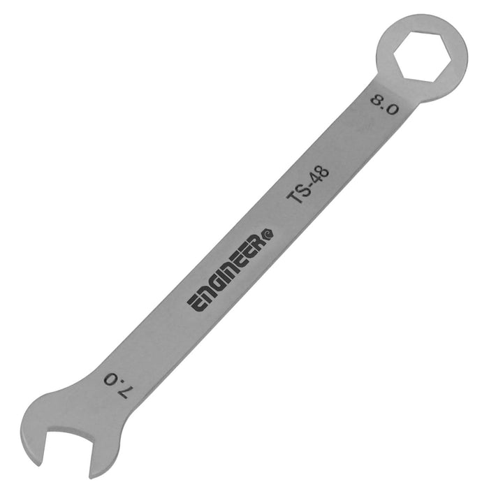 Engineer Brand Mini Spanner Wrench 8.0 x 7.0 mm TS-48 Size