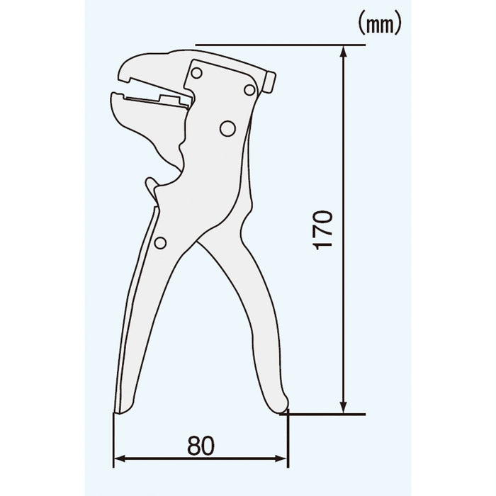 適用於 AWG20-10 電線的工程師單線剝線器