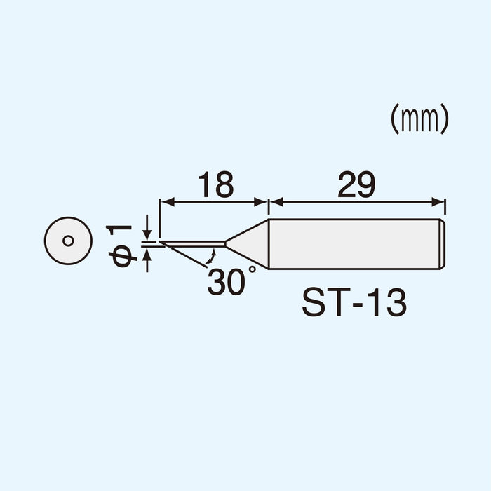 工程师 SK-30 系列专业用烙铁头 ST-13