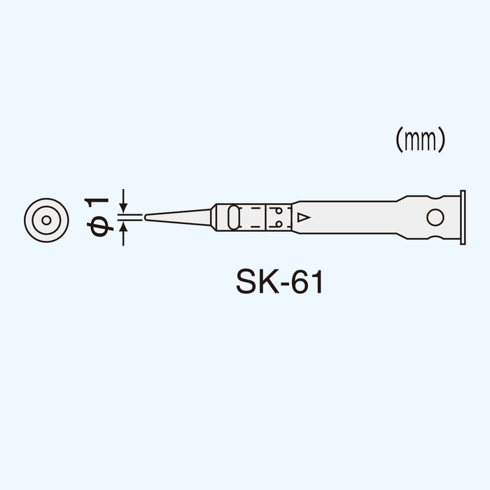 Engineer SK-60 系列專用 SK-61 優質烙鐵頭