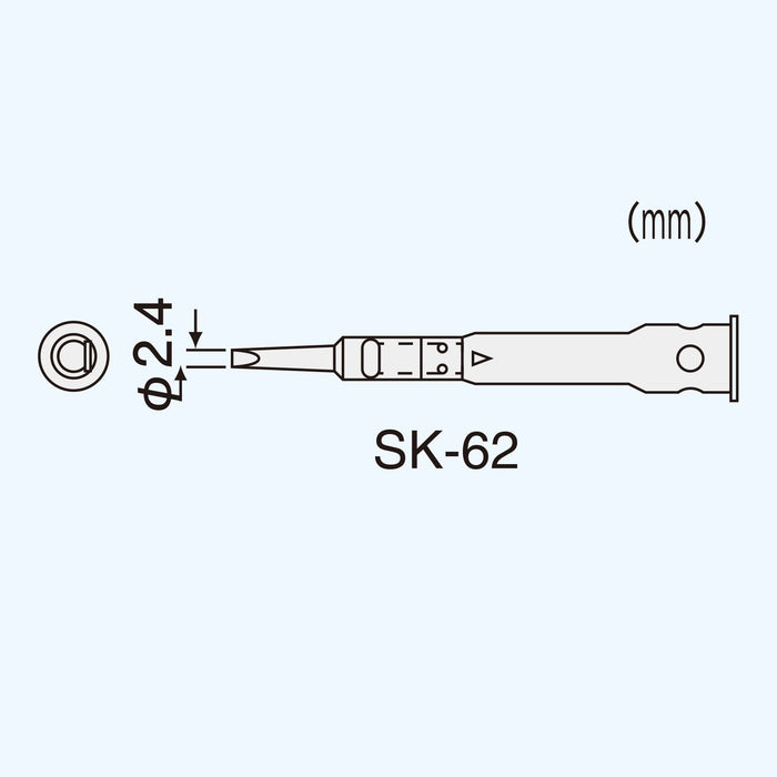 Engineer SK-62 High-Quality Soldering Iron Tip for SK-60 Series