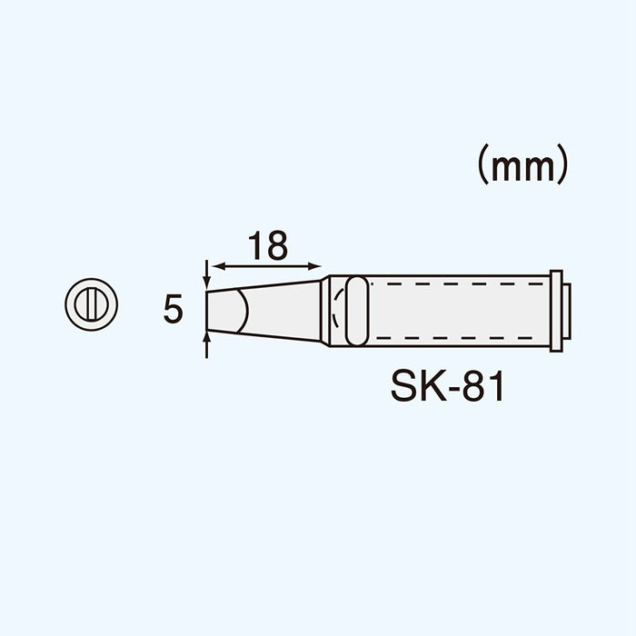 工程师 Sk-81 替换烙铁头，适用于 Sk-70 系列