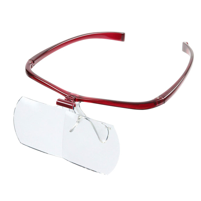 Engineer Brand 2.0x Magnifier Glasses Glasses Type Red Frame-Kiichin - The #1 Place for Japanese Goods in Your Hand!