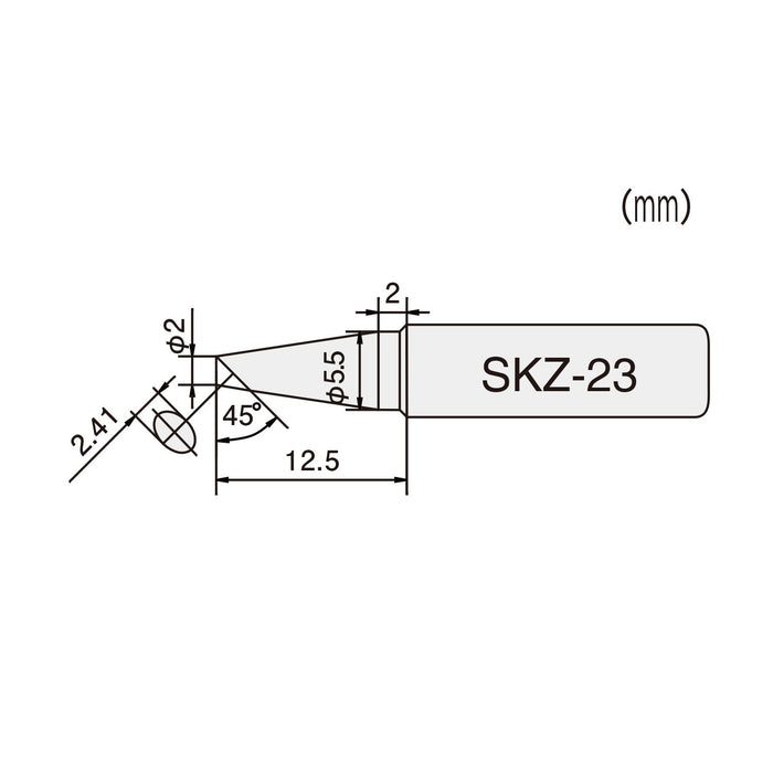 工程师高品质烙铁头型号 Skz-23