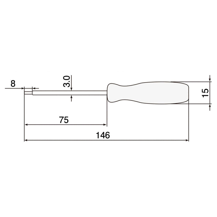 Engineer T4 六角螺絲起子專用 Dt-04 螺絲起子工具