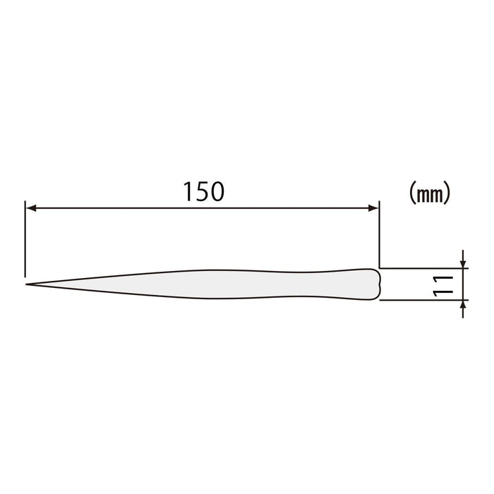 Engineer Brand 150mm Precision Tweezers Model Pts-04 for Detailed Work-Kiichin - The #1 Place for Japanese Goods in Your Hand!