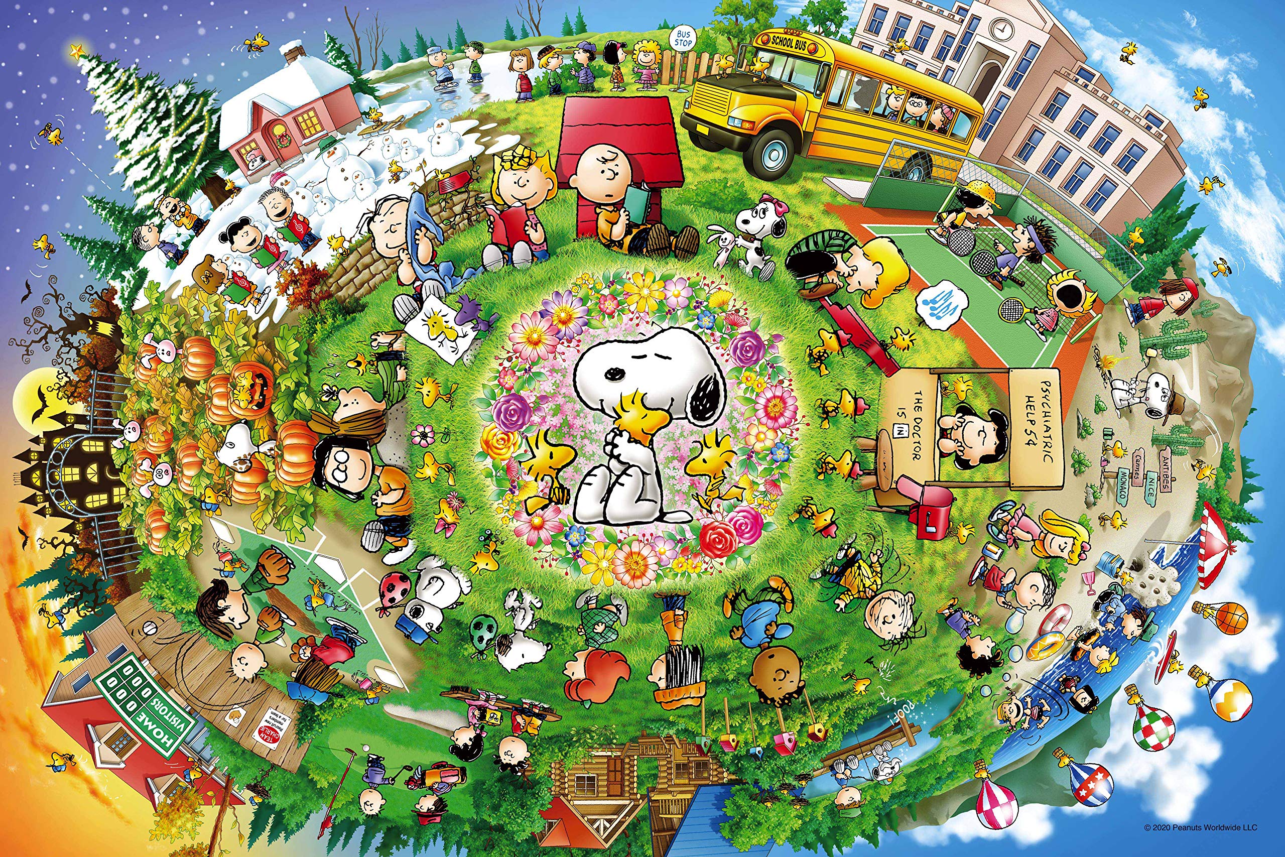 Epoch Peanuts Snoopy All Stars Jigsaw Puzzle