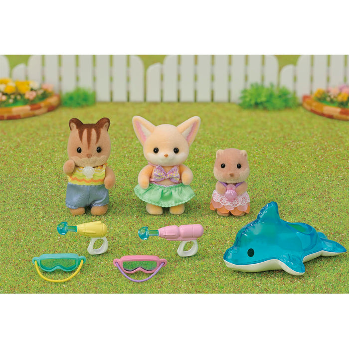 Epoch Sylvanian Families 友誼水上玩具組 S-75 玩具娃娃屋 3 年以上