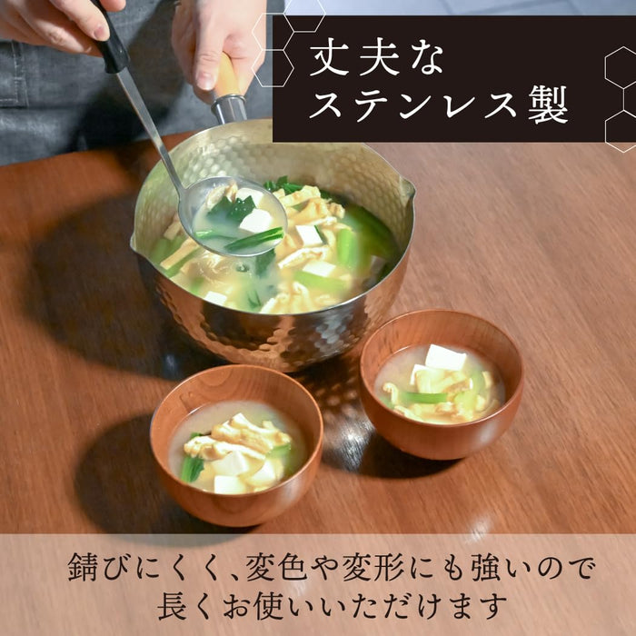 Tokyo Lm Every U Stainless Steel Yukihira Pot 20cm IH Gas Compatible Glossy-Kiichin - The #1 Place for Japanese Goods in Your Hand!