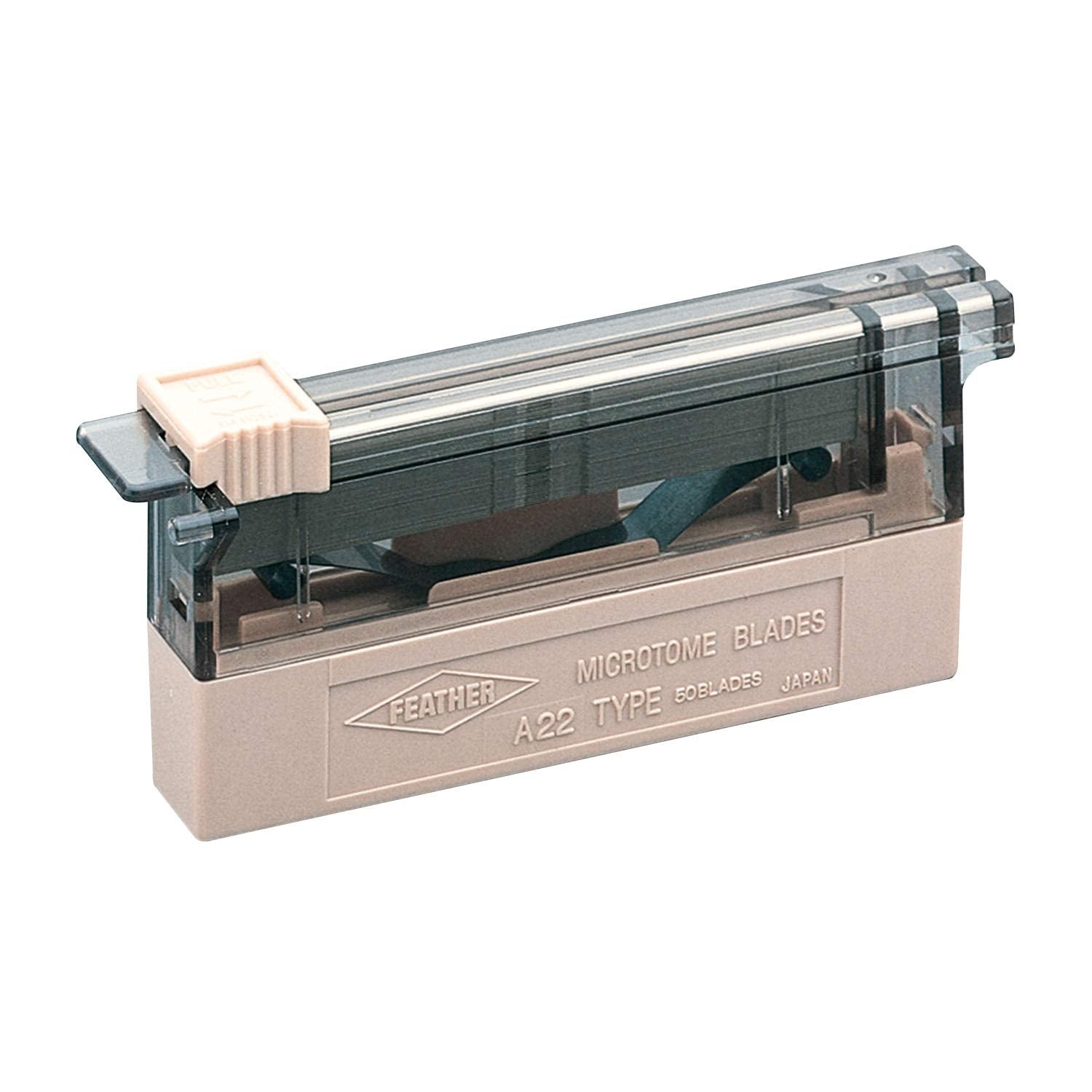 Feather Safety Razor A22 Microtome Blade 50 Pack for Paraffin Blocks