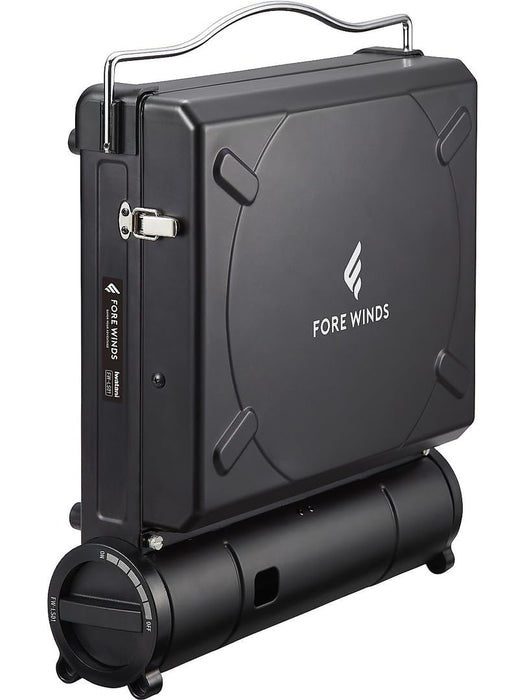Iwatani Fore Winds Luxe Camping Stove Black FW-LS01-BK Gas-Powered-Kiichin - The #1 Place for Japanese Goods in Your Hand!