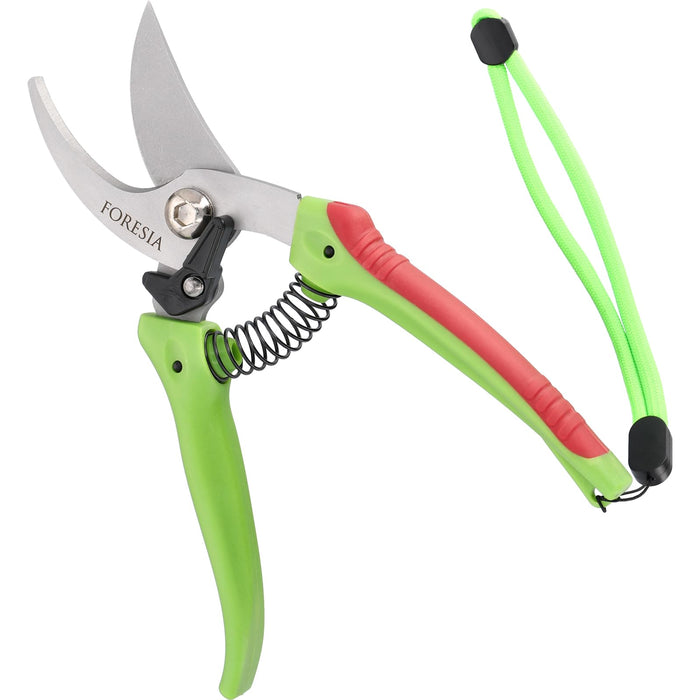 Foresia Lightweight 19cm Women's Pruning Shears Stainless Steel Rust-Resistant-Kiichin - The #1 Place for Japanese Goods in Your Hand!