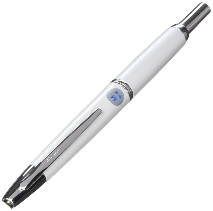 Pilot Decimo Medium Point Capless Fountain Pen in Pearl White Axis