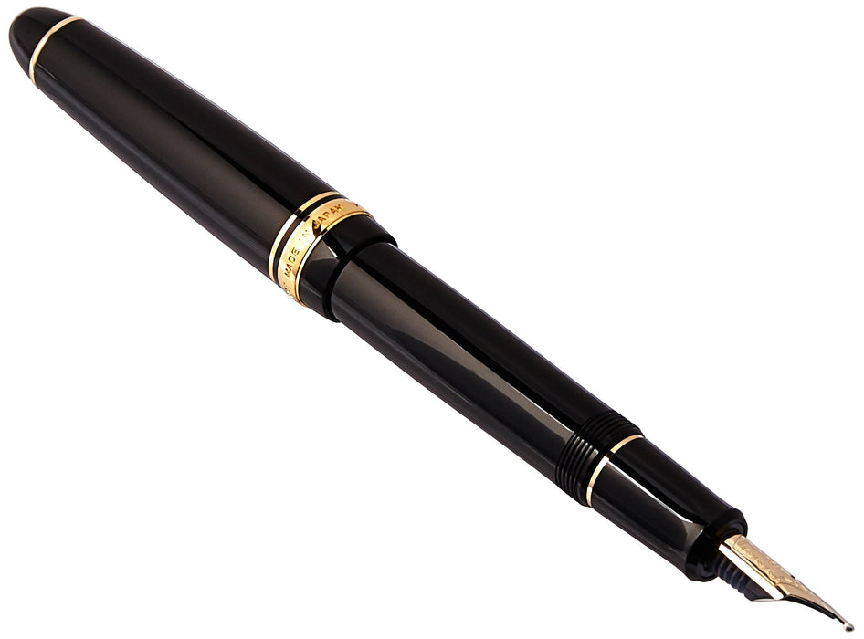 Pilot Custom 742 Black Axis Fountain Pen Extra Bold BB - FKK2000RBBB