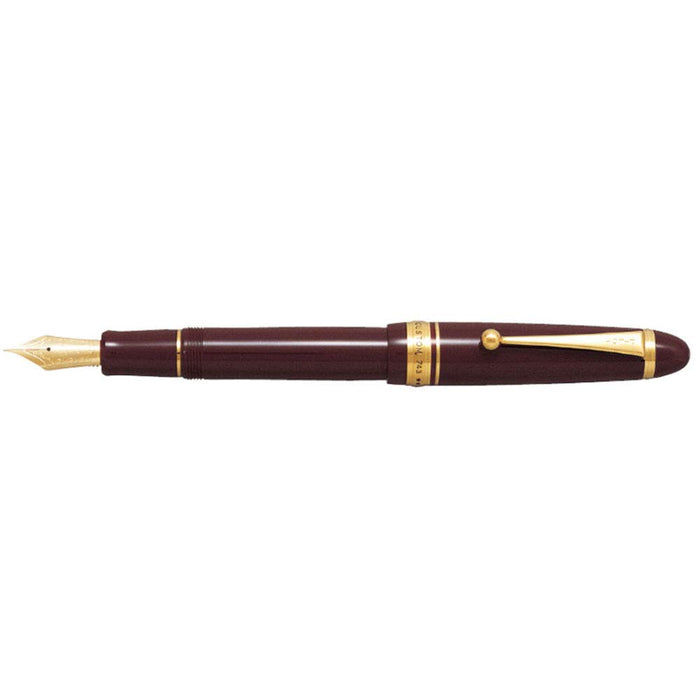 Pilot Custom 743 Bold B Fountain Pen with Deep Red Shaft Fkk3000Rdrb