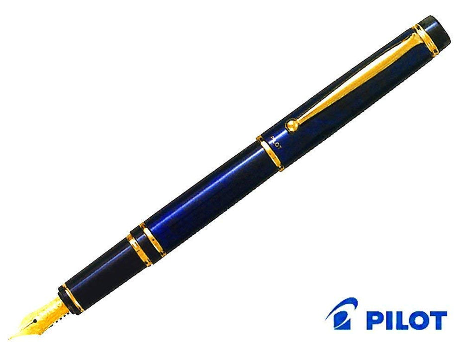 Pilot FG1MRBLF Granse Fine Point Fountain Pen Black and Blue Axis