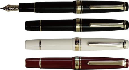 Sailor Professional Gear Slim Mini Gold Fountain Pen - Fine Point 11-1303-232