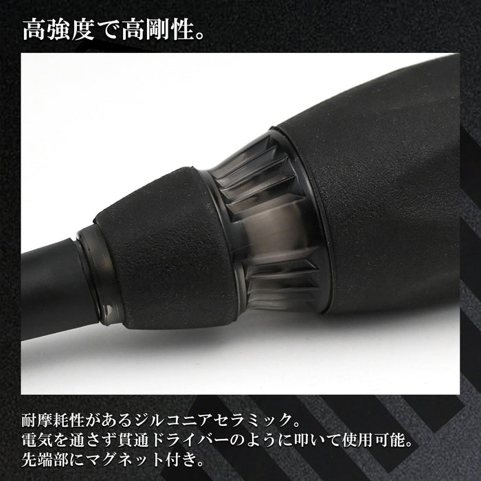 Fujiya Safety Driver Black Gold 6x150mm for Electrical and Telecom Work