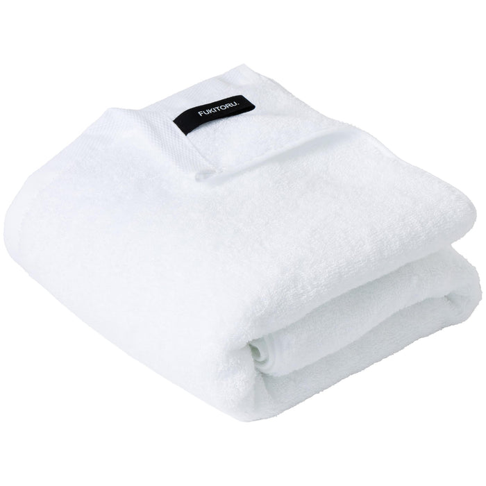 Fukitoru Bath Towel 100% Giza Cotton Hotel-Grade 60x130cm White-Kiichin - The #1 Place for Japanese Goods in Your Hand!