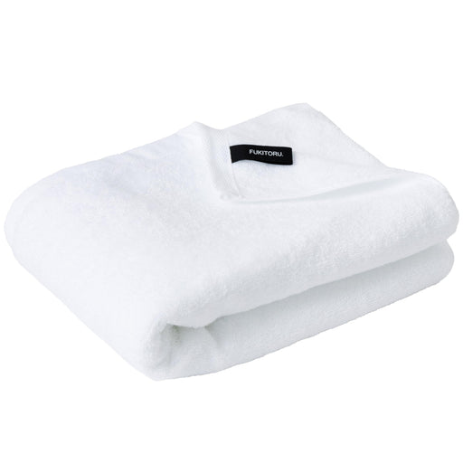 Fukitoru Large Bath Towel 100% Giza Cotton 70x144cm Hotel Quality White-Kiichin - The #1 Place for Japanese Goods in Your Hand!