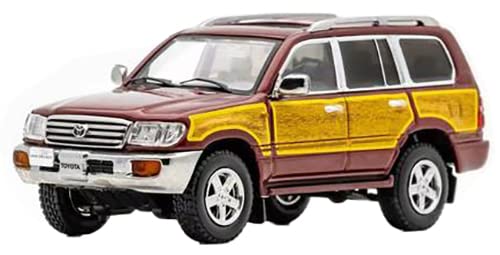 Gaincorp Products 1/64 Toyota Land Cruiser 100 Retro Wood Finish Model Car-Kiichin - The #1 Place for Japanese Goods in Your Hand!