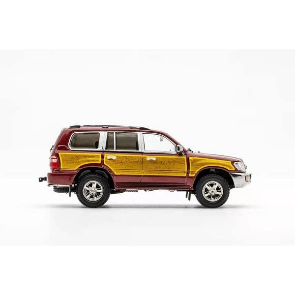 Gaincorp Products 1/64 Toyota Land Cruiser 100 Retro Wood Finish Model Car-Kiichin - The #1 Place for Japanese Goods in Your Hand!