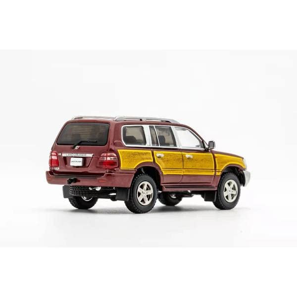 Gaincorp Products 1/64 Toyota Land Cruiser 100 Retro Wood Finish Model Car-Kiichin - The #1 Place for Japanese Goods in Your Hand!