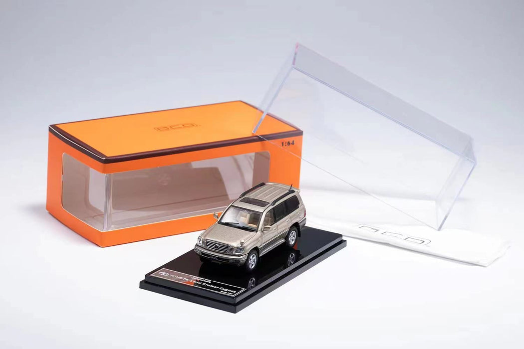 Gaincorp Products 1/64 Toyota Land Cruiser Cygnus Rhd Gold Model Car-Kiichin - The #1 Place for Japanese Goods in Your Hand!