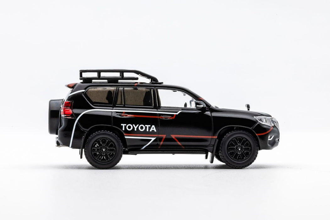 Gaincorp Products 1/64 Toyota Land Cruiser Prado 150 Rally RHD Black Model-Kiichin - The #1 Place for Japanese Goods in Your Hand!