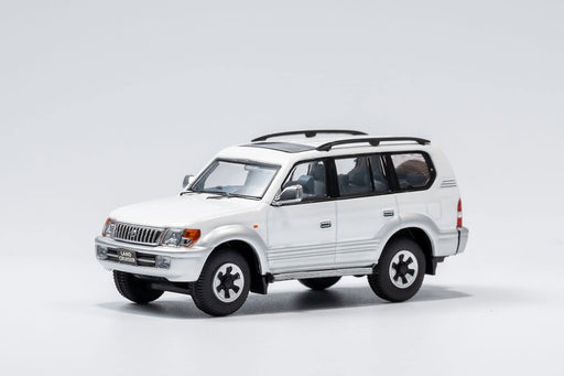 Gaincorp Products 1/64 Toyota Land Cruiser Prado 90 RHD White Model KS015-114-Kiichin - The #1 Place for Japanese Goods in Your Hand!