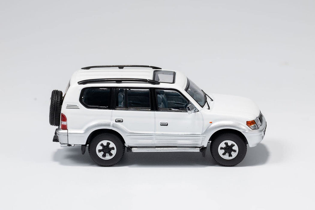 Gaincorp Products 1/64 Toyota Land Cruiser Prado 90 RHD White Model KS015-114-Kiichin - The #1 Place for Japanese Goods in Your Hand!