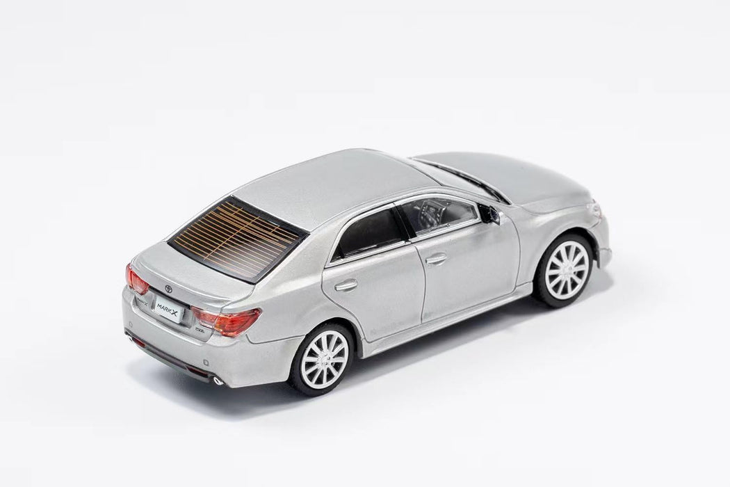 Gaincorp Products 1/64 Toyota Mark X Lhd Silver Diecast Model Car-Kiichin - The #1 Place for Japanese Goods in Your Hand!