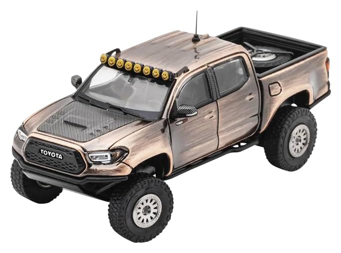 Gaincorp Products 1/64 Toyota Tacoma TRD Pro Wide Body Bronze Finish-Kiichin - The #1 Place for Japanese Goods in Your Hand!
