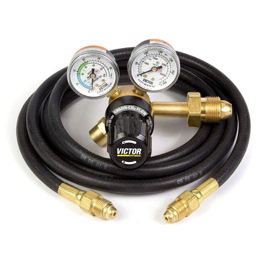 Victor Argon Regulator G150-60-580 with Hose 0781-4236 for Welding-Kiichin - The #1 Place for Japanese Goods in Your Hand!