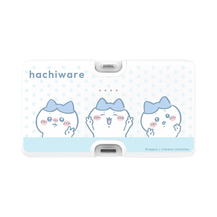 Gourmandise Chiikawa 4000mAh Charger with Lightning & Type-C Connector-Kiichin - The #1 Place for Japanese Goods in Your Hand!