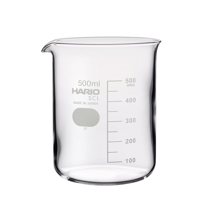 Hario Beaker 500Ml Heat-Resistant Glass Made in Japan BK-500