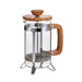 Hario Cafe Press 4-Cup French Press with Olive Wood and Heat Resistant Glass-Kiichin - The #1 Place for Japanese Goods in Your Hand!