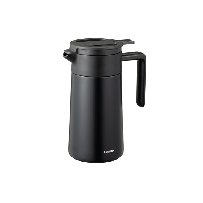 Hario Ceramic-Coated 600Ml Vacuum Thermal Coffee Server Black Pot
