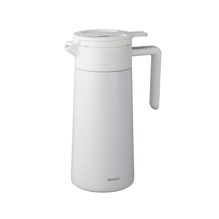 Hario White Vacuum Double-Layer Ceramic Thermal Coffee Server 800ml