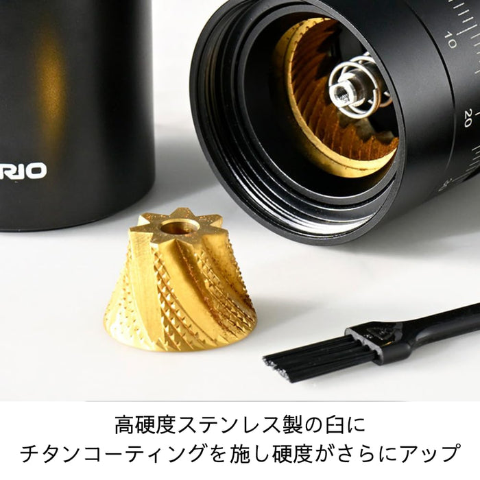 Hario Coffee Grinder Pro 24G Stainless Steel 90 Levels Adjustable Black