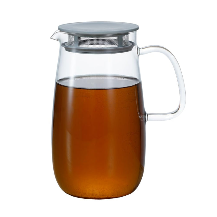 Hario Barley Tea Pot 1000ml - Microwave & Dishwasher Safe Heat-Resistant Glass