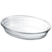 Hario Heat-Resistant Glass Oval Plate 1100ml Made in Japan Clear-Kiichin - The #1 Place for Japanese Goods in Your Hand!