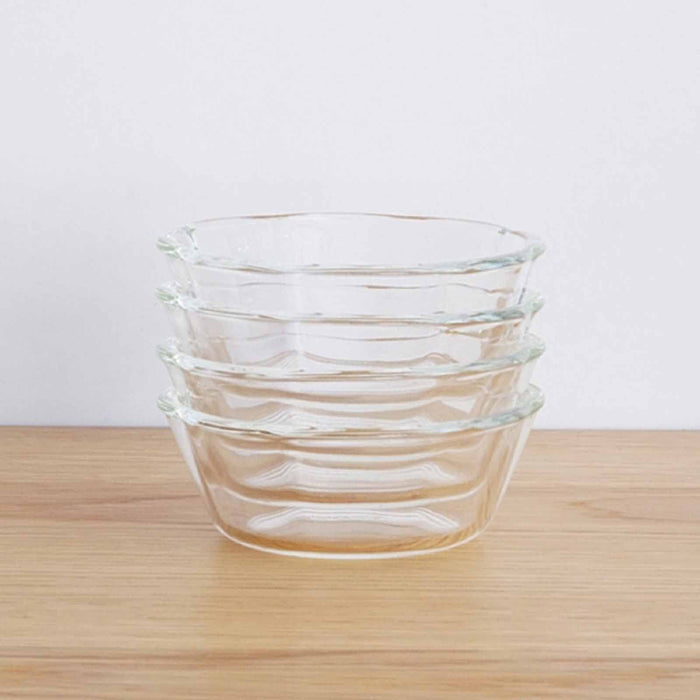 Hario Heat-Resistant Glass Dessert Bowl 200Ml Clear Buono Kitchen SWB-20-BK-Kiichin - The #1 Place for Japanese Goods in Your Hand!