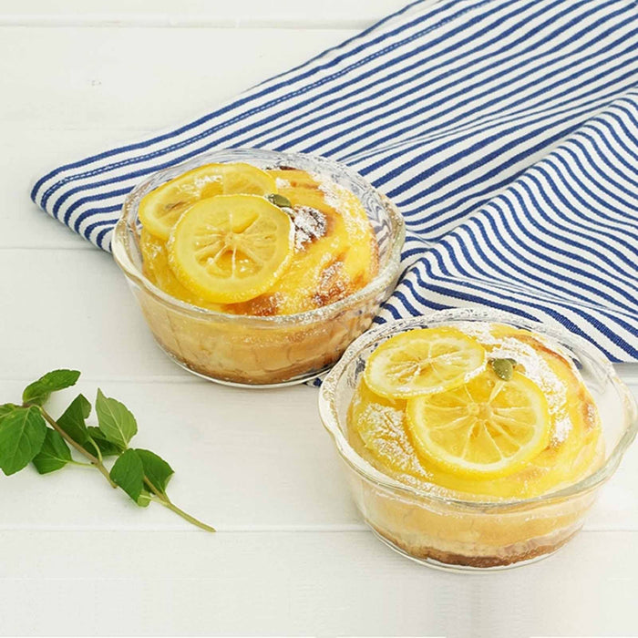 Hario Heat-Resistant Glass Dessert Bowl 300ml Buono Kitchen Clear-Kiichin - The #1 Place for Japanese Goods in Your Hand!
