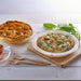 Hario Heat-Resistant Glass Pie Plate 400ml Buono Kitchen HPZ-40-BK Clear-Kiichin - The #1 Place for Japanese Goods in Your Hand!